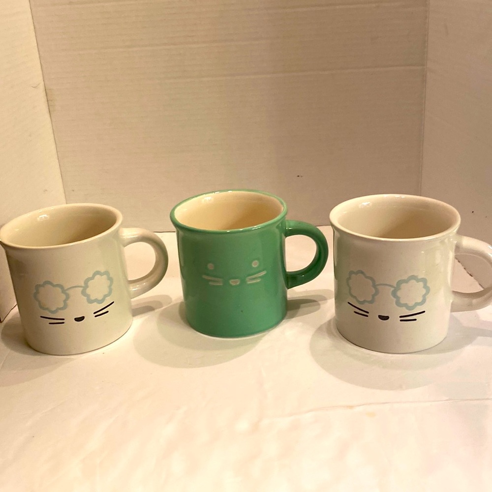 Holiday Home Oversized Coffee/Soup Cups Cat Design